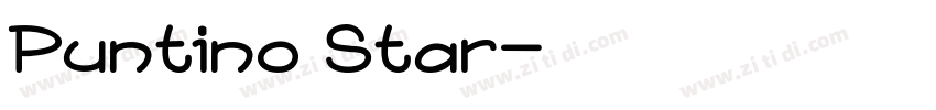 Puntino Star字体转换